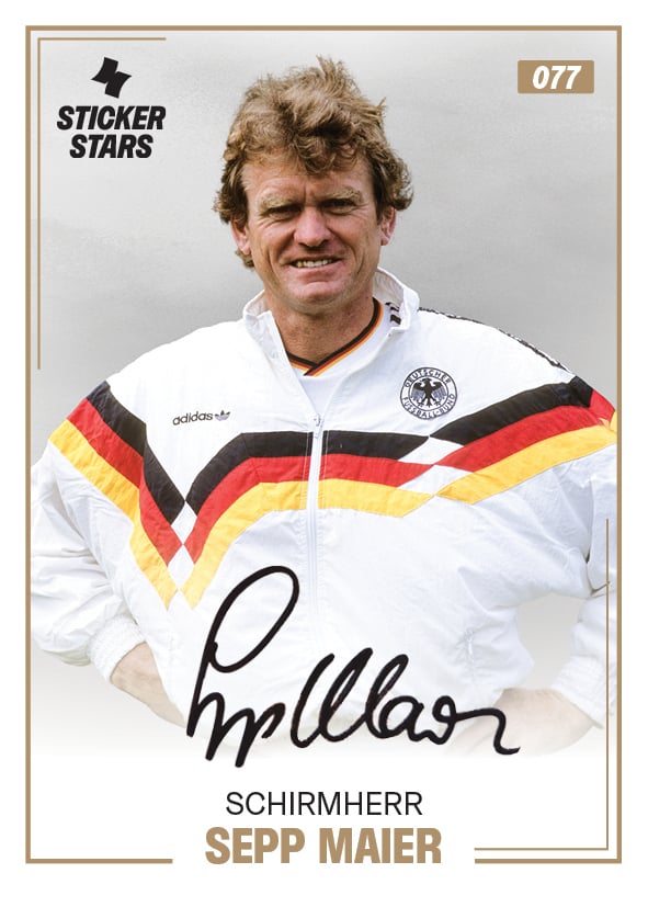 Sepp Maier — Schirmherr der Ü75-Nationalmannschaft